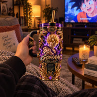 Gohan Ascending - Violet Lightning and Gold in Full Force