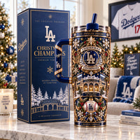 LAD Christmas - Stadium Lights, Gold Filigree and Winter Detail