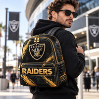 Vegas Noir - LV Shield in Black and Gold