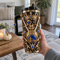 GSW Regalia - Crowned Skull Wraparound Tumbler