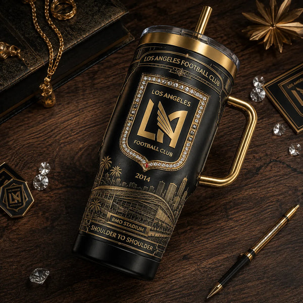 Black and Gold Standard - LAFC Crest Tumbler - main