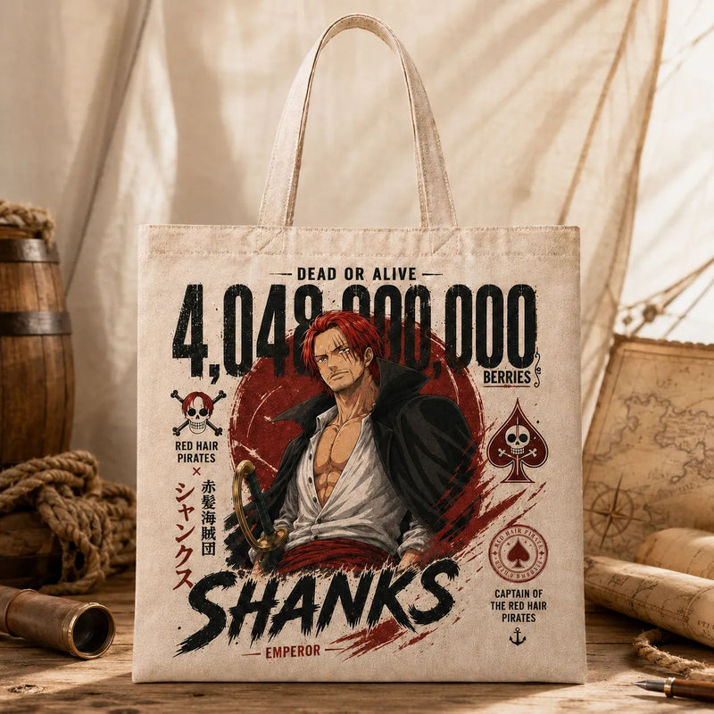 Shanks - Bounty Notice in Red, Ink and Restraint