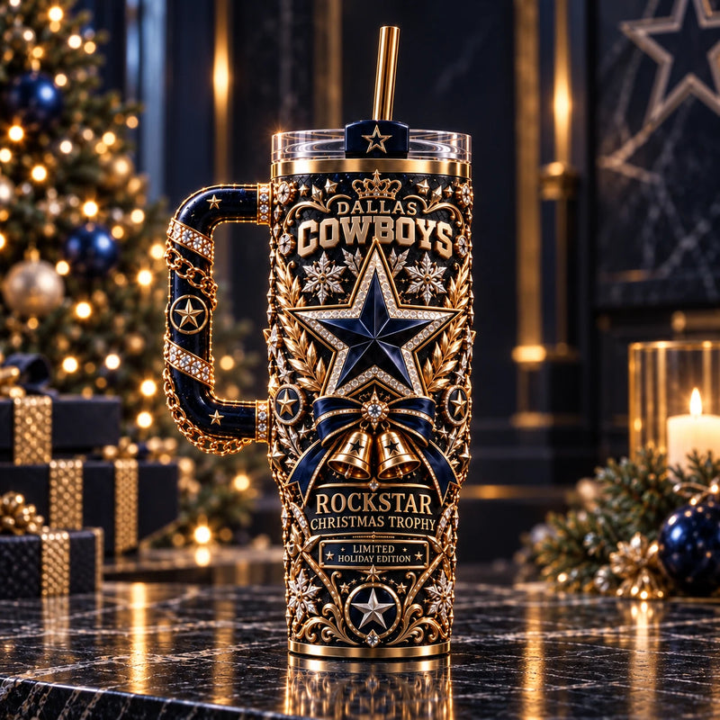 DAL Midnight Ornament - Star, Gilded Filigree and Holiday Elegance