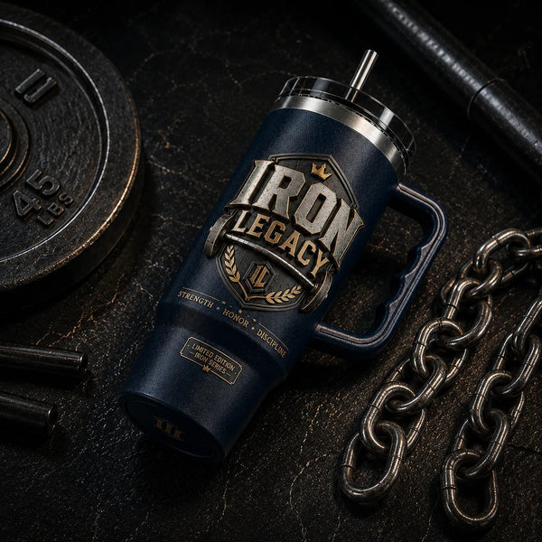 Iron Legacy - A Crest Study in Navy, Gold and Discipline - main