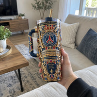 PSG - Gold Filigree, Fleur-de-Lis and Parisian Elegance