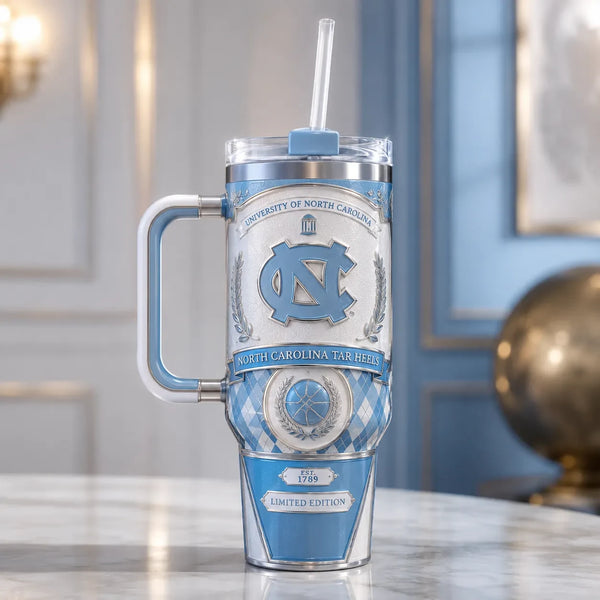 UNC Heritage Crest - Carolina Blue, Laurel and Quiet Confidence - main