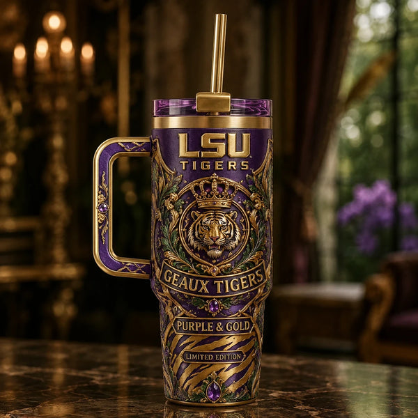 LSU Crowned - Purple, Gold and Baroque Attitude - main