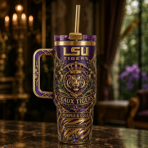 LSU Crowned - Purple, Gold and Baroque Attitude - main
