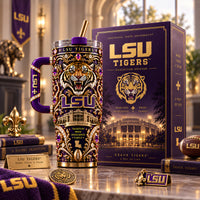 LSU - Gold Filigree, Purple Depth and the Roaring Crest