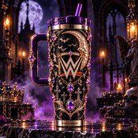 Midnight Chapel - WWE Crest in Gold and Amethyst