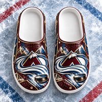 COL Mountain Sweep - Burgundy Ice Clog Sandals