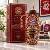 FCB Crest Royale - Gilded Bavarian Diamond Tumbler