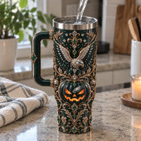 PHI Midnight Filigree - Eagle, Lantern and Emerald Ornament