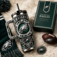 PHI Regalia - Jeweled Emblem Tumbler in Midnight Green