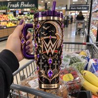 Midnight Chapel - WWE Crest in Gold and Amethyst