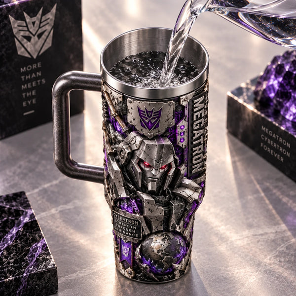 MG - Strength Through Dominance, Silver Relief in Violet Light - main