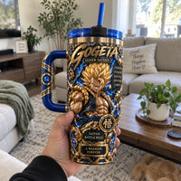 Gilded Saiyan Relic - GT in Cobalt and Gold