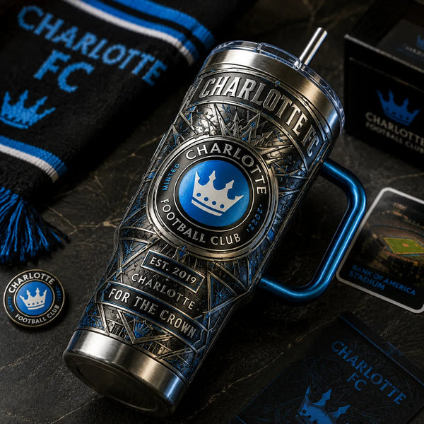 CLT Crown Crest - A Medallion-Built Tumbler Graphic - main