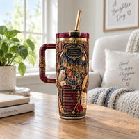 Draco Dormiens - Gilded Castle Crest Drinkware Statement