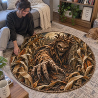 Harvest Nightmare - A Cornfield Horror Rug Built for Impact