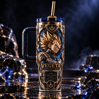Vegeta - Pride, Discipline and a Gilded Relief Portrait