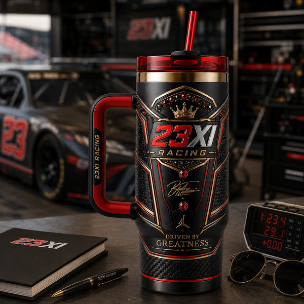 23XI — Driven by Greatness, Crown and Carbon Composition - main