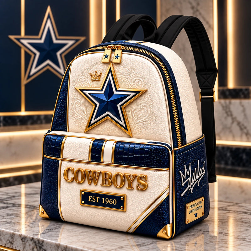 DAL Star Club - Ivory and Navy Heritage Backpack