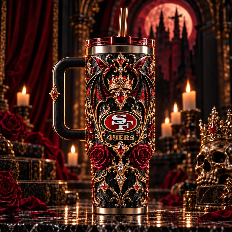 SF Crimson Court - Gothic Ornament and Emblem Presence