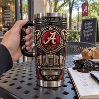 Tuscaloosa Black Card - Crimson, Bronze and Quiet Tradition