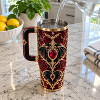 Blood, Beauty, Forever - A Gothic Tumbler With Presence
