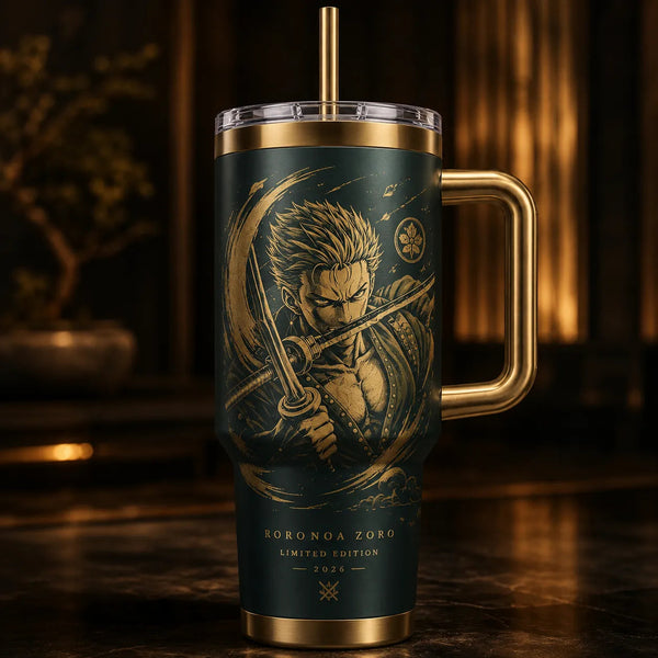 Blade Arc - Zoro Battle-Ready in Gold and Deep Green - main
