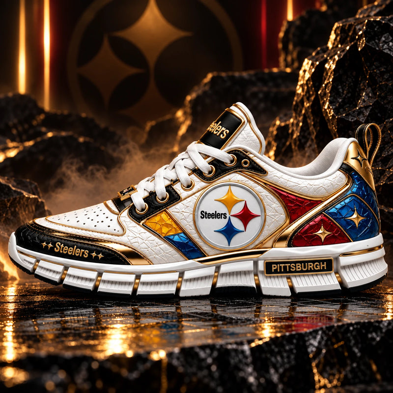 PIT - Three Stars, Gold Line and White Sole Restraint