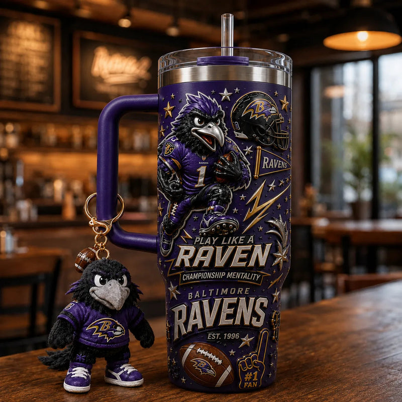 BAL Stride - Dynamic Mascot Wraparound Tumbler