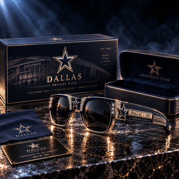 DAL 1960 - Navy, Gold and the Star on a Squared Frame - main