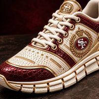 SF Heritage - Crimson, Cream and Gold Laurel Running Shoes