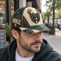 MKE Crest - Forest Green and Cream Heritage Cap