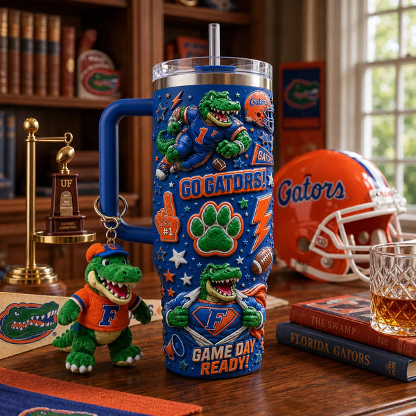 FLA Game Day Ready - Sticker-Stack Gator Tumbler - main