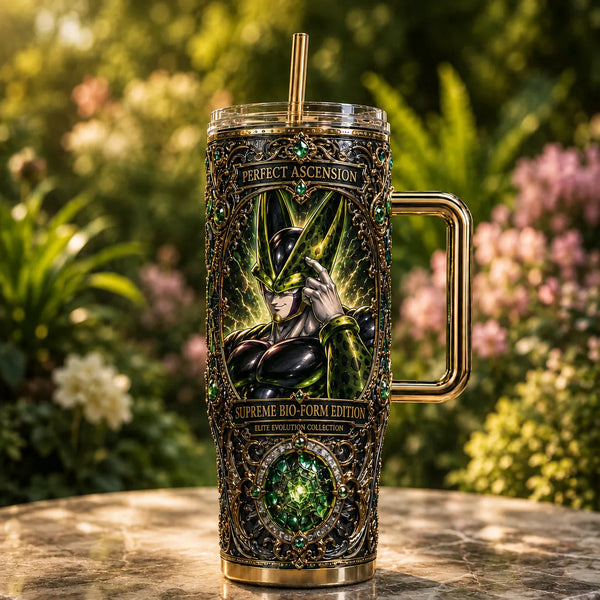 Perfect Ascension - Cell in Emerald Filigree Framing - main