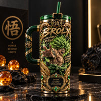 Legendary Rage - Broly in Emerald and Gold, Full Force Wrap