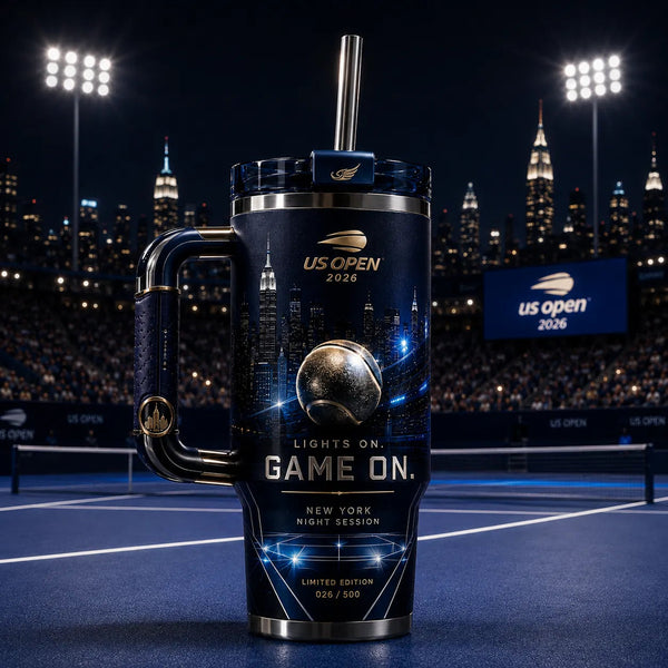 UO Night Session - Lights On, Game On in Navy and Gold - main