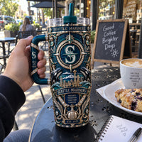 SEA Compass - Ornate Maritime Heritage Tumbler