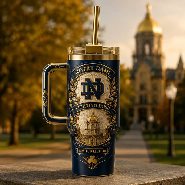 ND - Golden Dome Heritage in Navy and Gilt - main