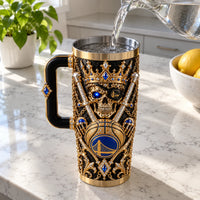 GSW Regalia - Crowned Skull Wraparound Tumbler