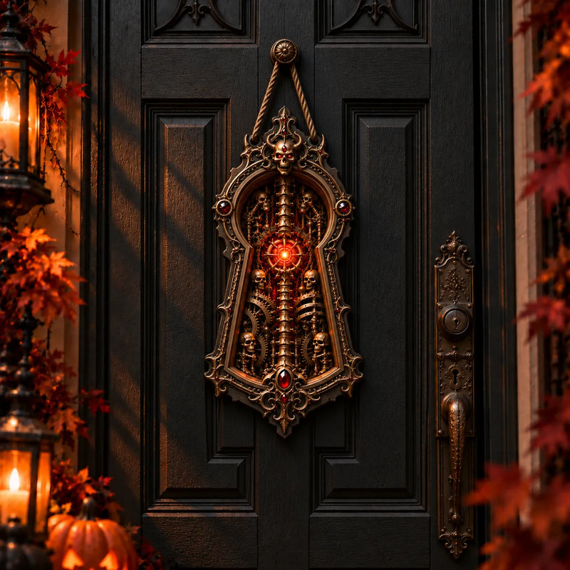 The Keyhole Vigil - Mystery, Relief and Bronze Detail