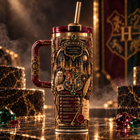 Draco Dormiens - Gilded Castle Crest Drinkware Statement