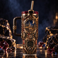 Draco Dormiens - Moonlit Castle Crest Tumbler