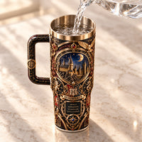 Draco Dormiens - Moonlit Castle Crest Tumbler
