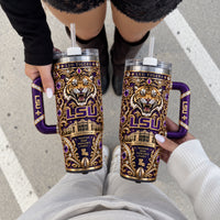 LSU - Gold Filigree, Purple Depth and the Roaring Crest