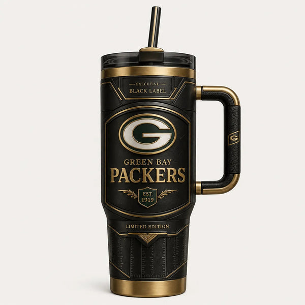 GB - Black Label Heritage Tumbler in Gold and Green - main