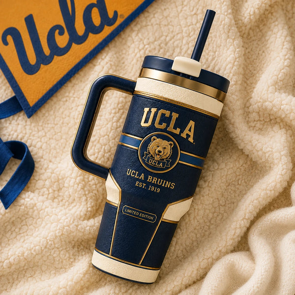UCLA Crest - Navy, Cream and Gold in Collegiate Balance - main
